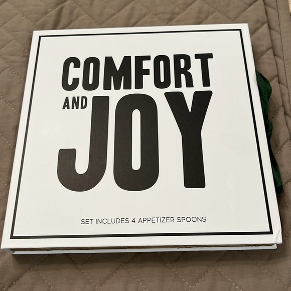 Green Charcuterie Spoon Set - Comfort and Joy/NIB - Picture 5 of 11